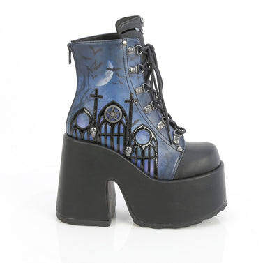 Camel-203-PT Chunky Platform Boots