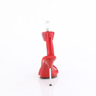 Chic-40 dress red heels
