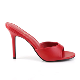 Classique-01 Red Stiletto Slides