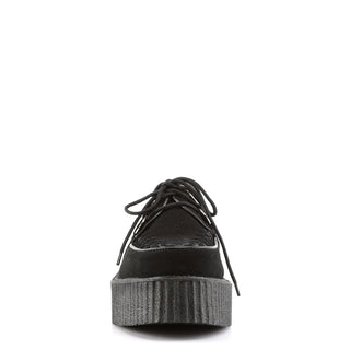 Creeper-402S Black Suede Creepers - Unisex