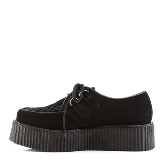 Creeper-402S Black Suede Creepers - Unisex