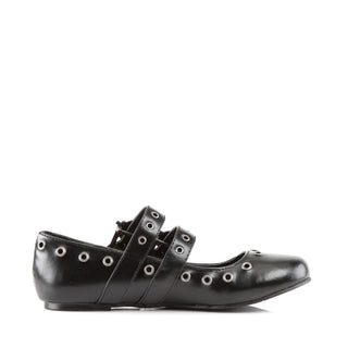 Daisy-03 Skull Buckles Flats