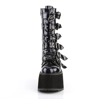Damned-225 Hologram Platform Boots