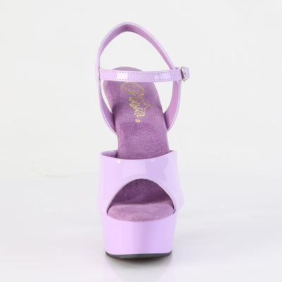 Delight-609 Lavender Platform Heels