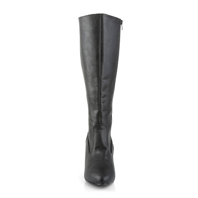 Divine-2018 Black Knee High Boots