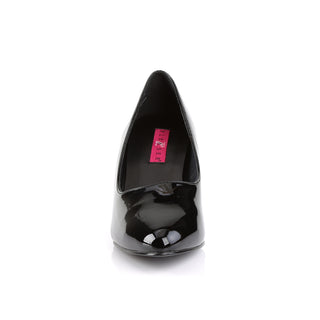 Divine-420 Black Patent Comfortable Heels