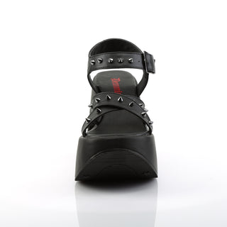 Dynamite-02 Star Wedge Platform Sandals