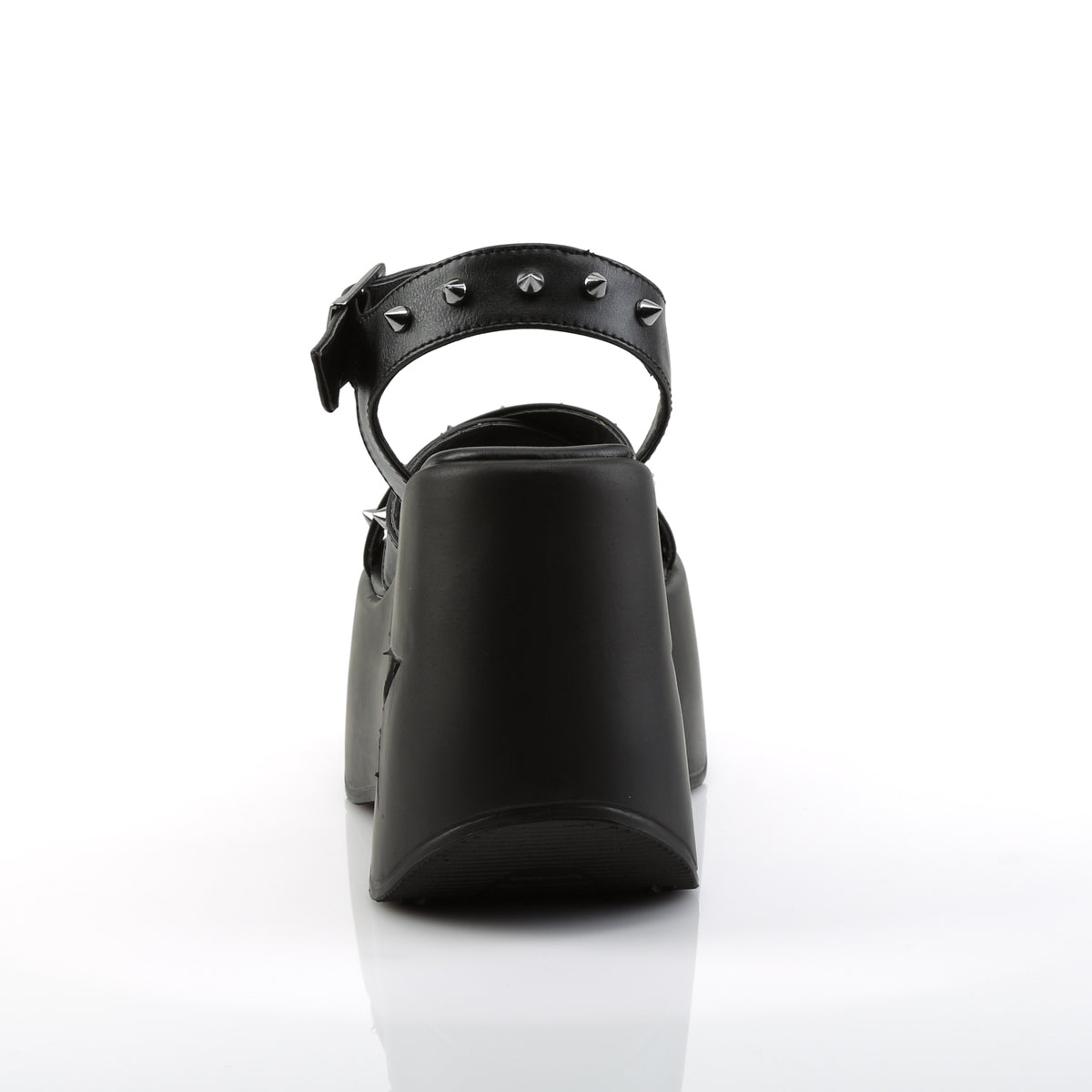 Dynamite-02 Star Wedge Platform Sandals