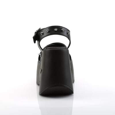 Dynamite-02 Star Wedge Platform Sandals