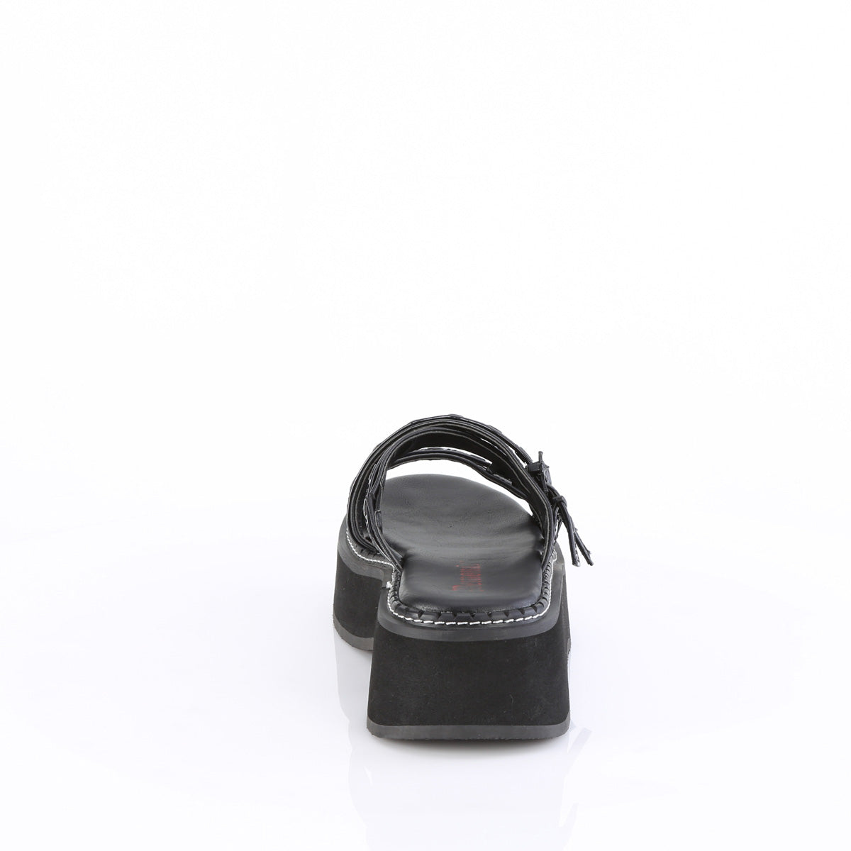 Emily-07 Bat Buckle Goth Platform Sandals