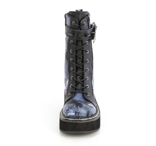 Emily-352-PT Deathmoth Platform Boots