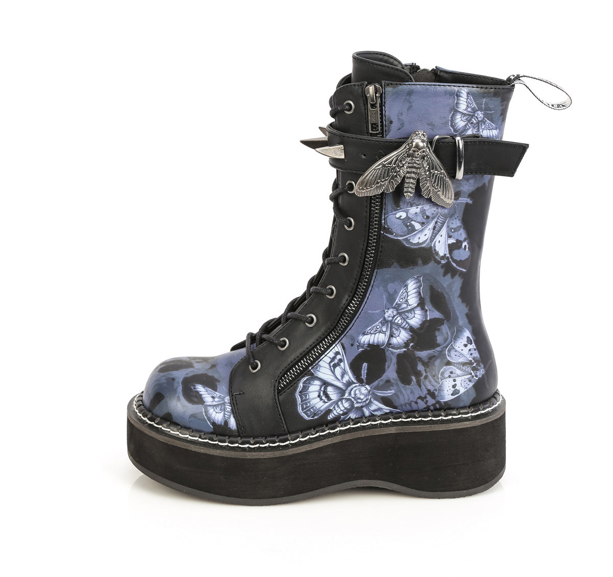 Emily-352-PT Deathmoth Platform Boots