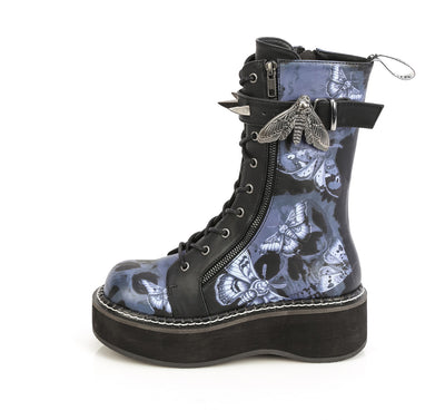 Emily-352-PT Deathmoth Platform Boots