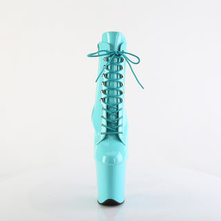 Flamingo-1020 Aqua 8 Inch Platform Boots
