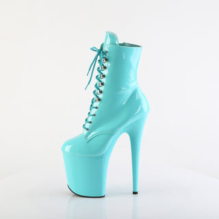 Flamingo-1020 Aqua 8 Inch Platform Boots