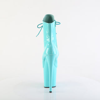 Flamingo-1020 Aqua 8 Inch Platform Boots