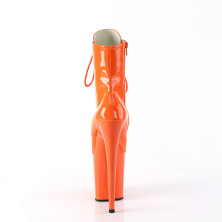 Flamingo-1020 Orange 8 Inch Platform Boots