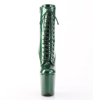 Flamingo-1040GP Emerald Green Boots