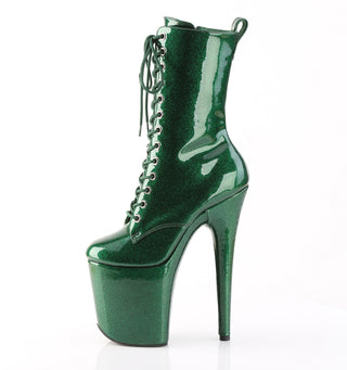 Flamingo-1040GP Emerald Green Boots