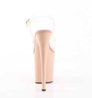 Flamingo-808 Blush Platform Heels