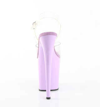 Flamingo-808 Lavender Platform Heels