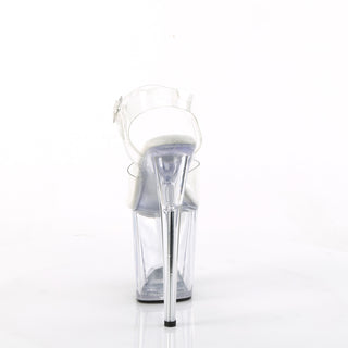 Flamingo-808 Clear Platform Heels