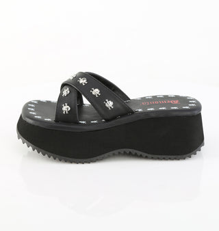 Fllp-05 My Little Skull Platform Sandals