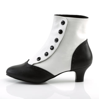 .Flora-1023 Victorian Button Boots