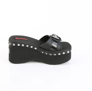 Funn-28 Bone Belted Platform Sandals
