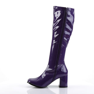 Purple Gogo Boots