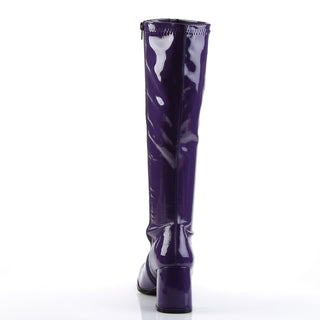 Purple Gogo Boots