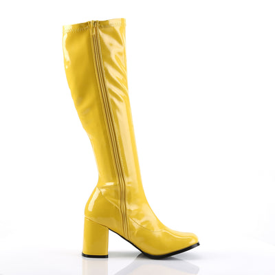 Yellow Gogo Boots