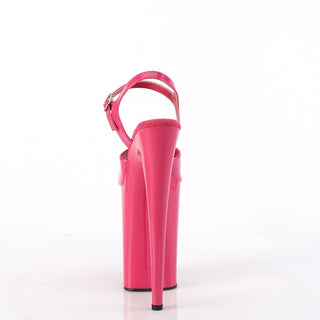 Infinity-909 Hot Pink 9 Inch Platform Sandals