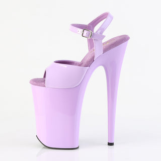 Infinity-909 Lavender 9 Inch Platform Sandals