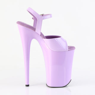 Infinity-909 Lavender 9 Inch Platform Sandals