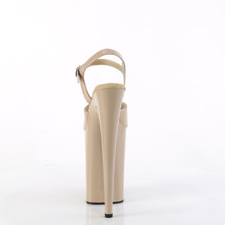 Infinity-909 Nude 9 Inch Platform Sandals