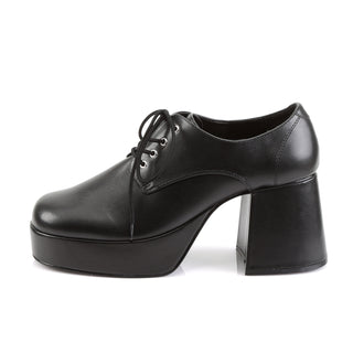 70s Black Matte Disco Shoes
