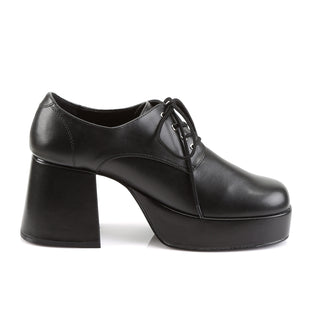70s Black Matte Disco Shoes