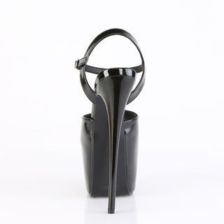 Jubilant-09 Black Platform Sandals
