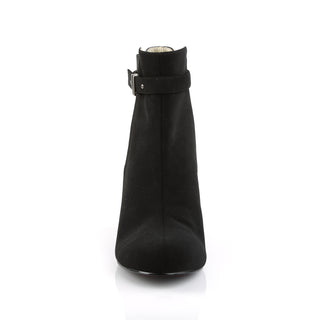 Kimberly-102 Wedge Heel Nubuck Ankle Boots (Size 9-16)