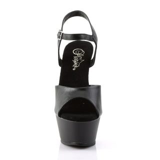 Kiss-209 Black Matte Platform Heels