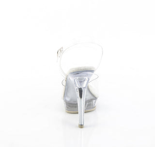 Lip-108 Clear Sandals (Light Gray Sole)