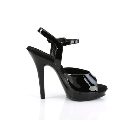Lip-109 Black Platform Heels