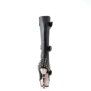 Muerto-2028 Knee High Skull Boots