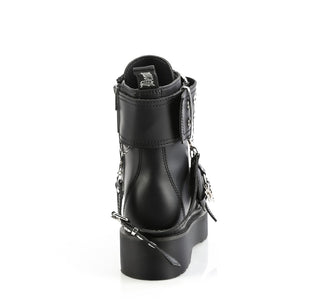 Rebel-52 Platform Combat Ankle Boots