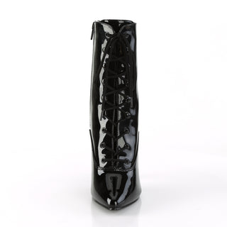 Seduce-1020 Black Patent Ankle Boots
