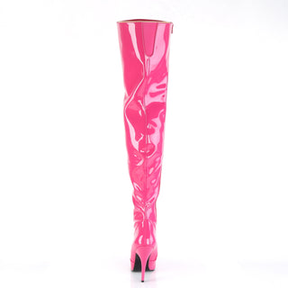 Seduce-3010 Hot Pink Thigh High Boots