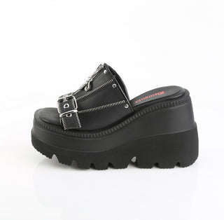 Shaker-07 Corset Inspired Platform Sandals
