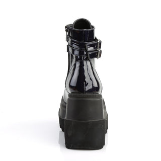 Shaker-52 Hologram Wedge Platform Boots