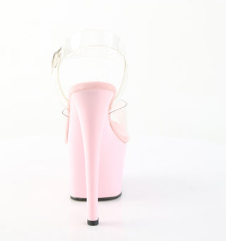 Sky-308 Baby Pink Platform Sandals